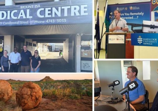 RACGP Mount Isa visit spruiks remote GP work