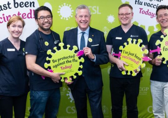 GPs promote flu protection at Queensland Parliament