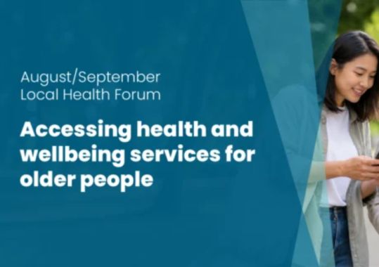 SWSPHN Invites Community Feedback on Health and Aged Care Services for Older People