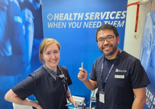 GPs take flu vaccinations to Queensland’s Ekka